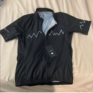 Rapha Black and White Performance Jacket